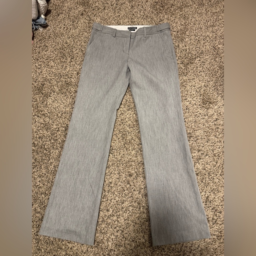 Express Gray Columnist Pants